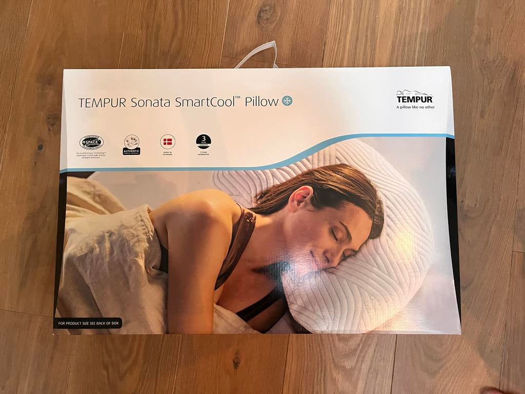 Tempur Sonata Smartcool kussen maat S nieuw, Ophalen of Verzenden, Nieuw, Eenpersoons