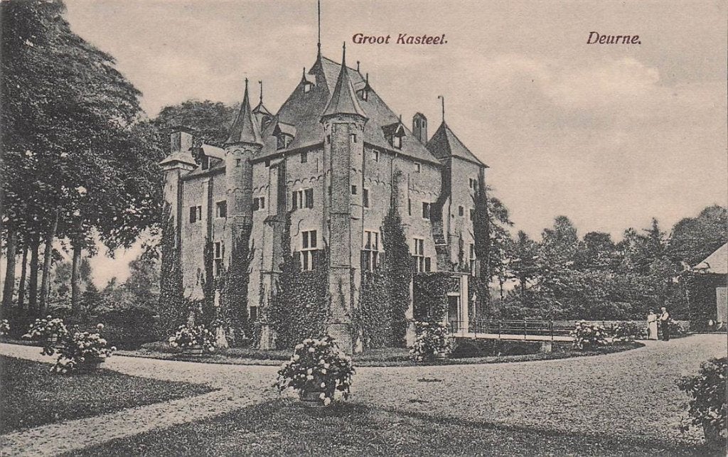 703-377-027 Groot Kasteel Deurne, Verzenden, Voor 1920, Noord-Brabant