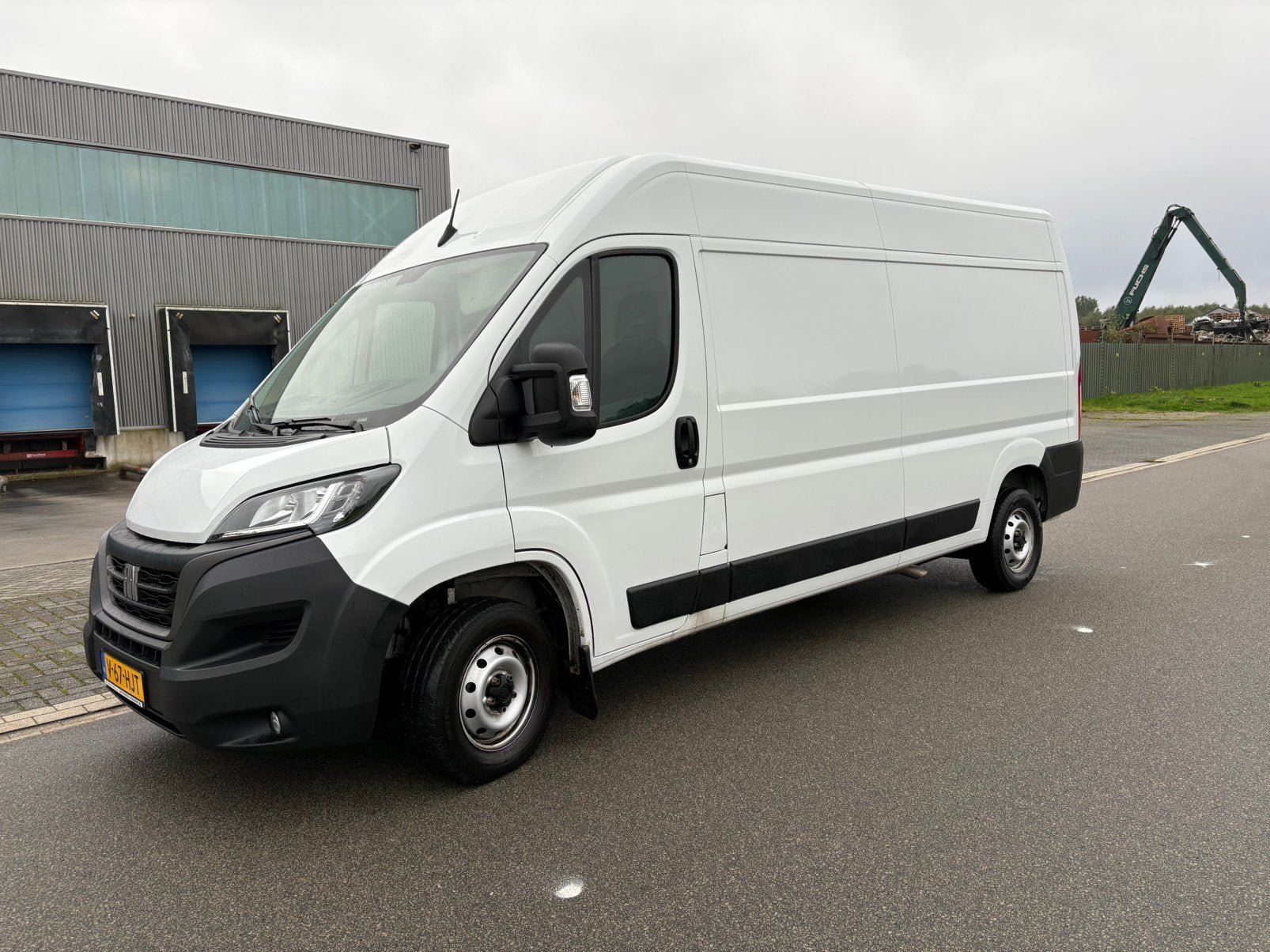 Fiat Ducato 2.2 2024 Wit, Auto's, Voorwielaandrijving, Stof, 4 cilinders, 2500 kg