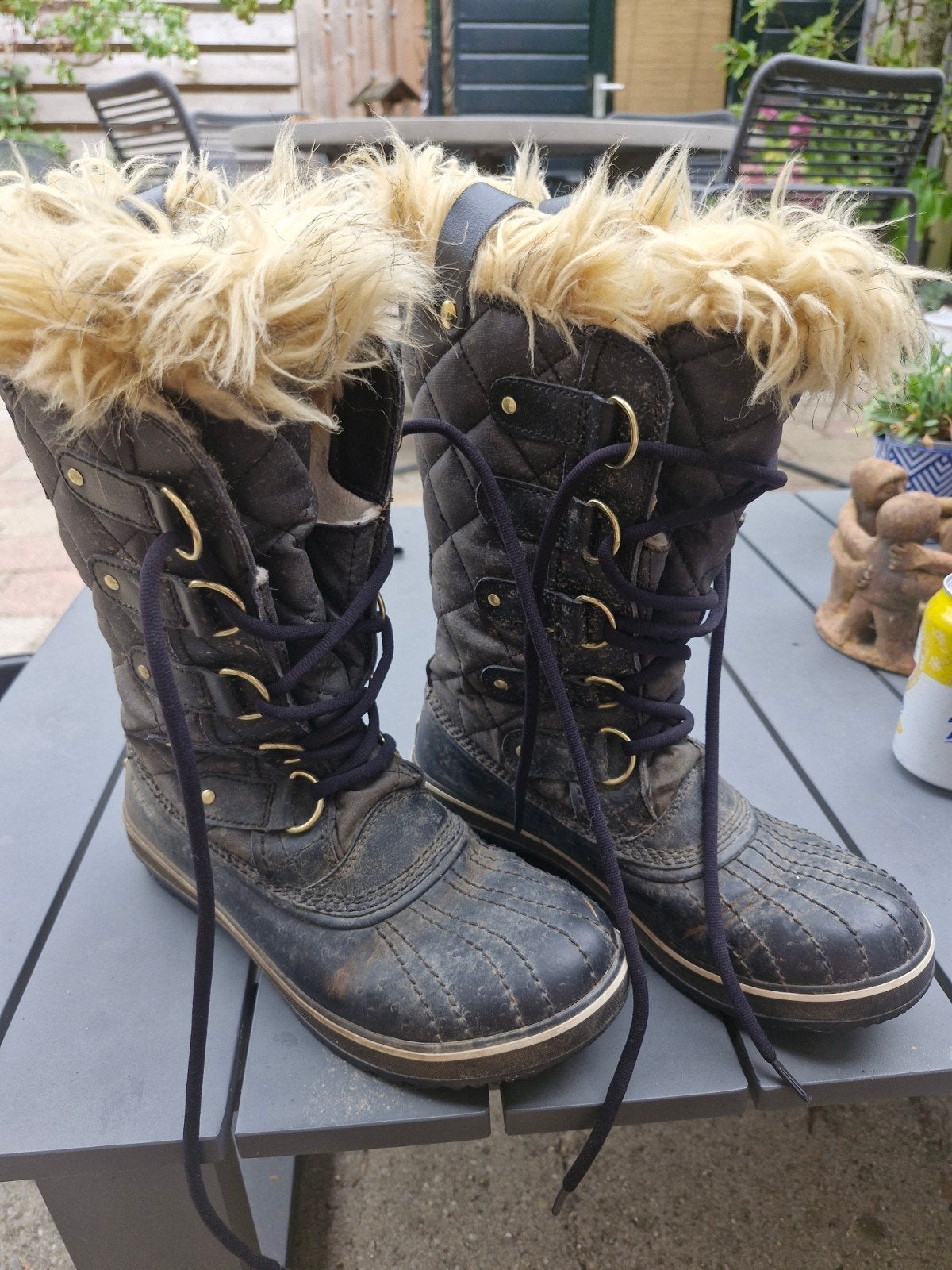 laarzen,  sorel, Kleding | Dames, Schoenen, Ophalen, Hoge laarzen, Zwart, Sorel