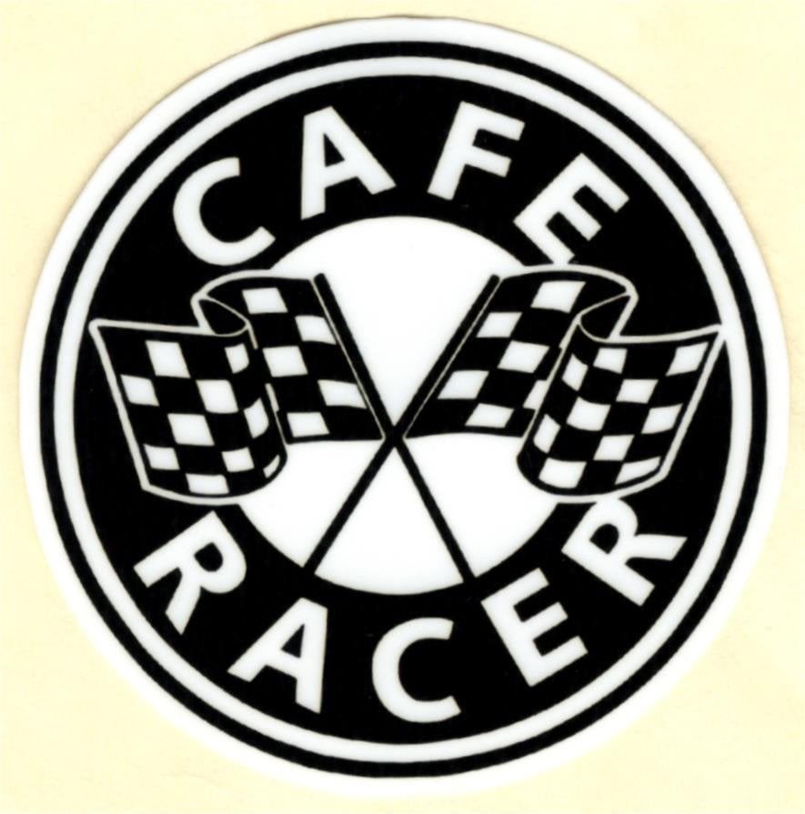 Cafe Racer sticker #24, Verzenden