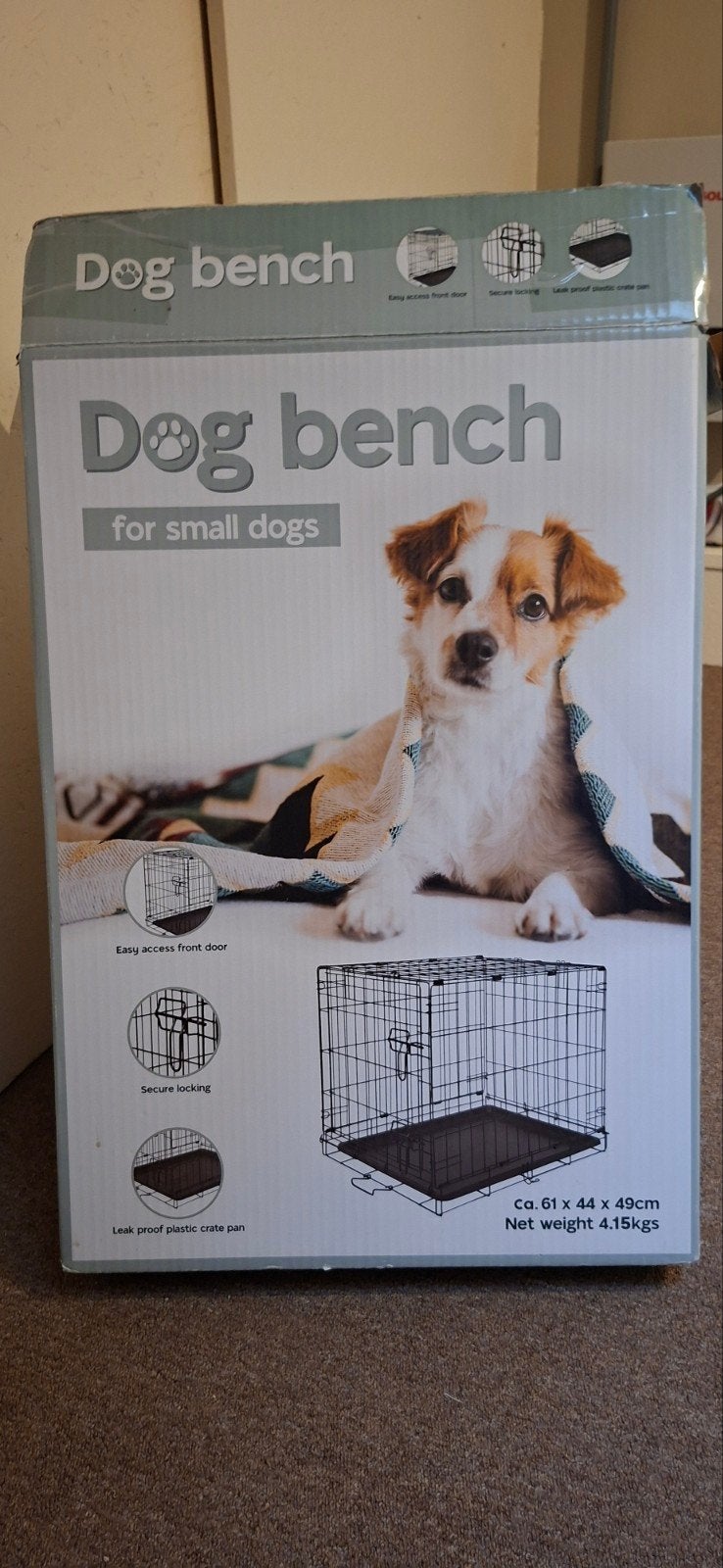 honden bench, Ophalen, Zo goed als nieuw