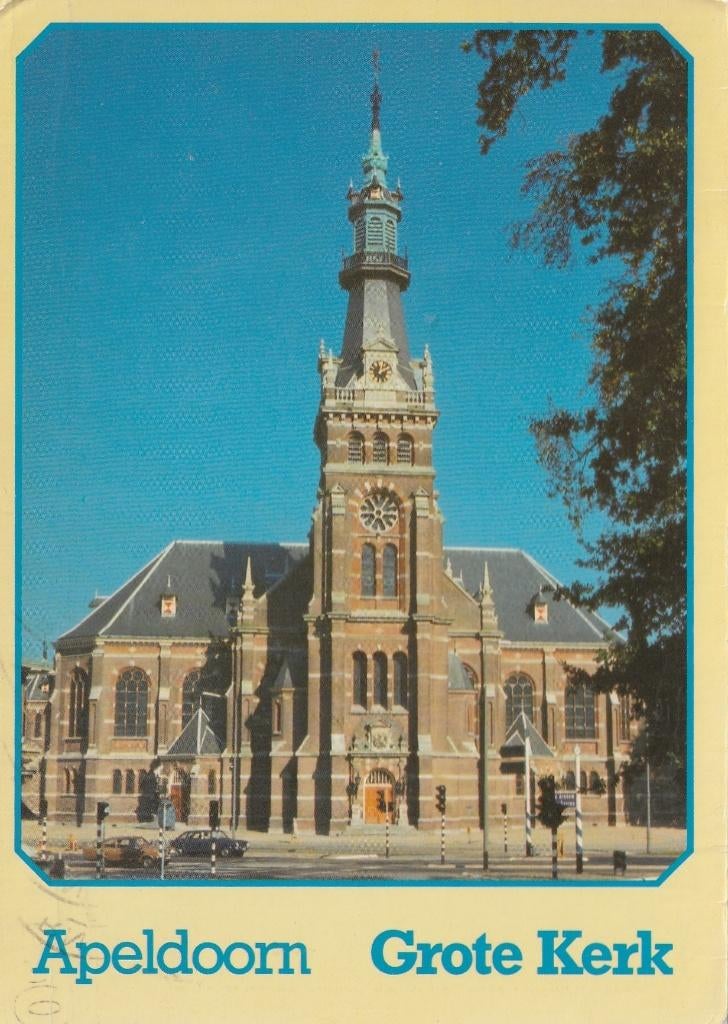 APELDOORN Grote Kerk, Verzamelen, Verzenden, 1980 tot heden, Gelopen, Gelderland