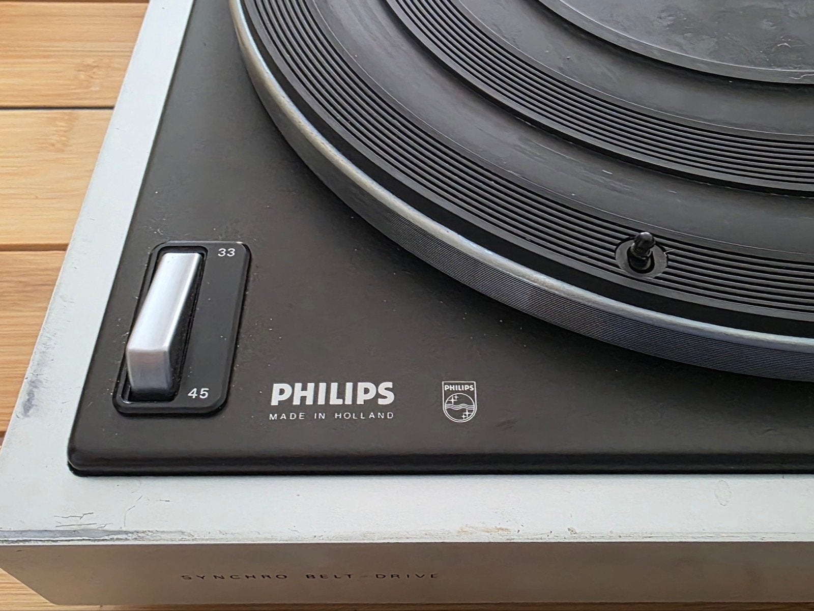 Philips Automatic 418 Synchro Belt-Drive Platenspeler, Ophalen, Philips, Gebruikt, Automatisch