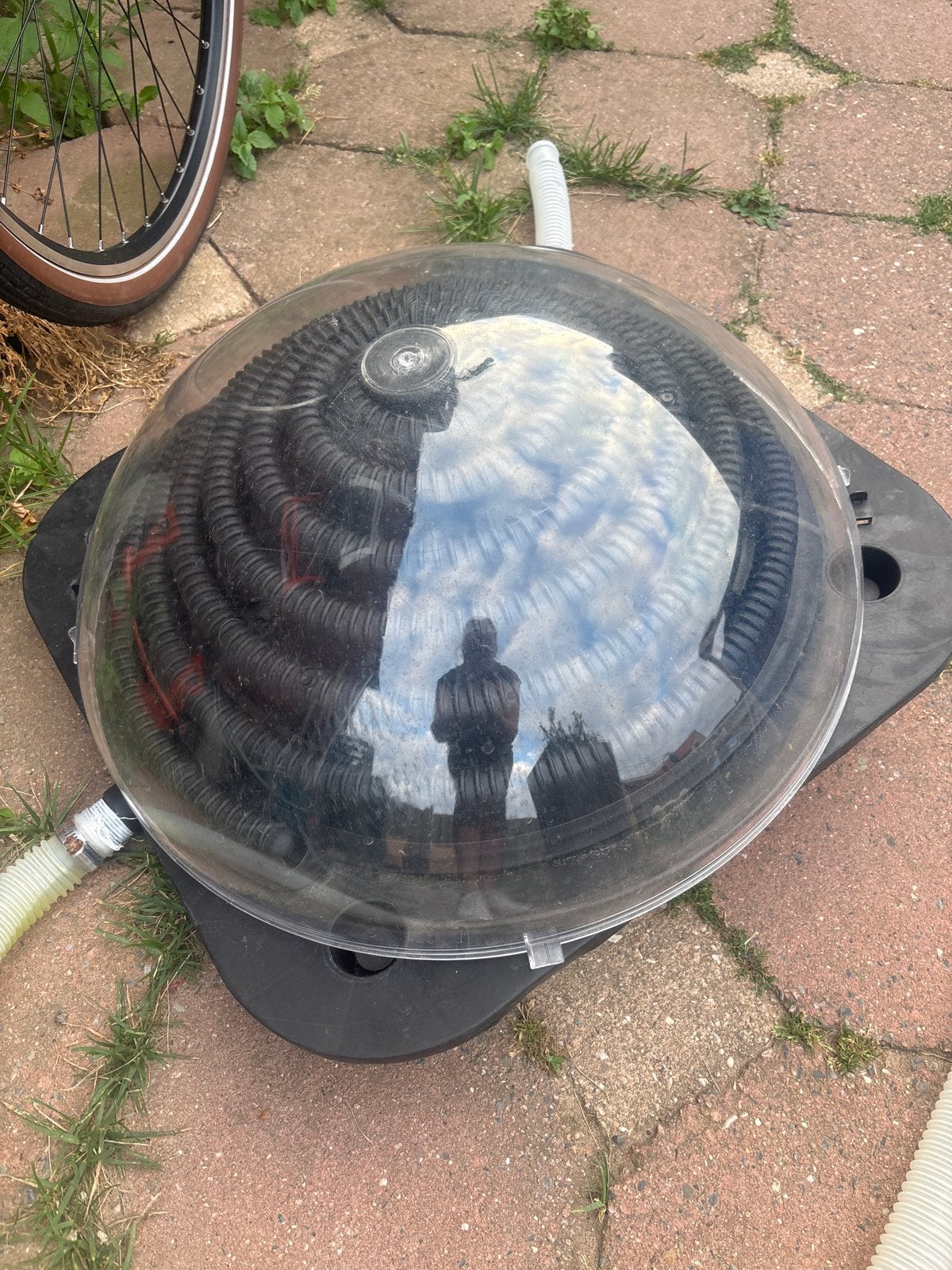 Zwembad Solar Heater Koepel - Verwarm je zwembad!, Tuin en Terras, Ophalen of Verzenden, Gebruikt, Verwarming