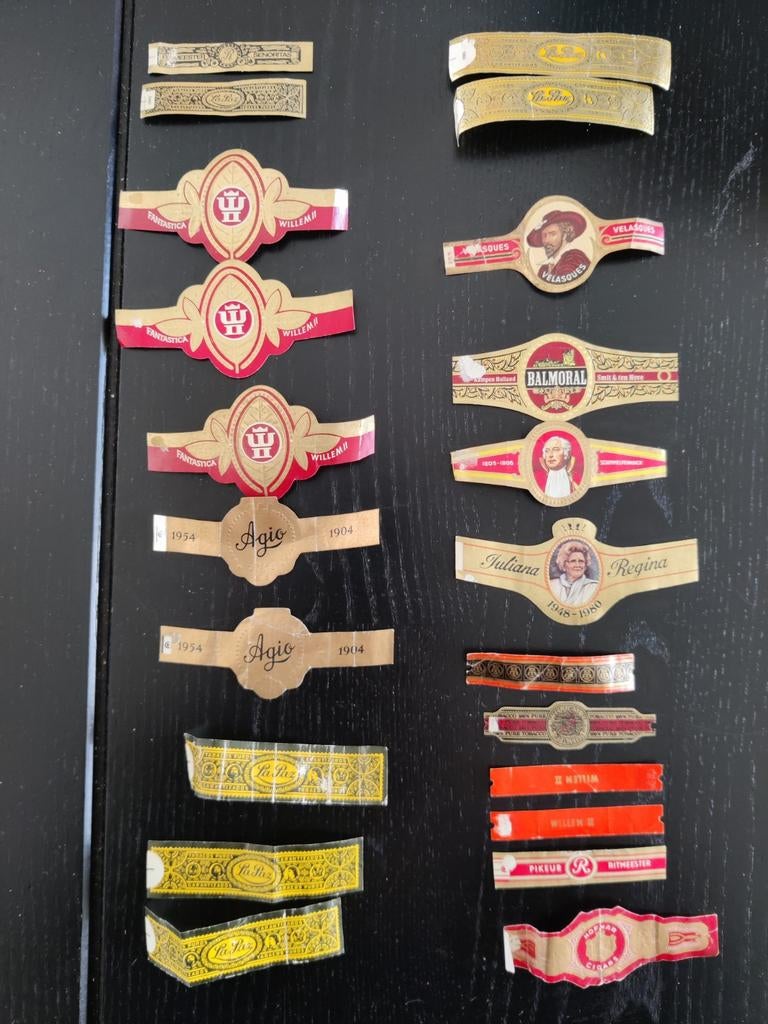 Sigarenbandjes voor de verzamelaar, Postzegels en Munten, Ophalen of Verzenden, Buitenland