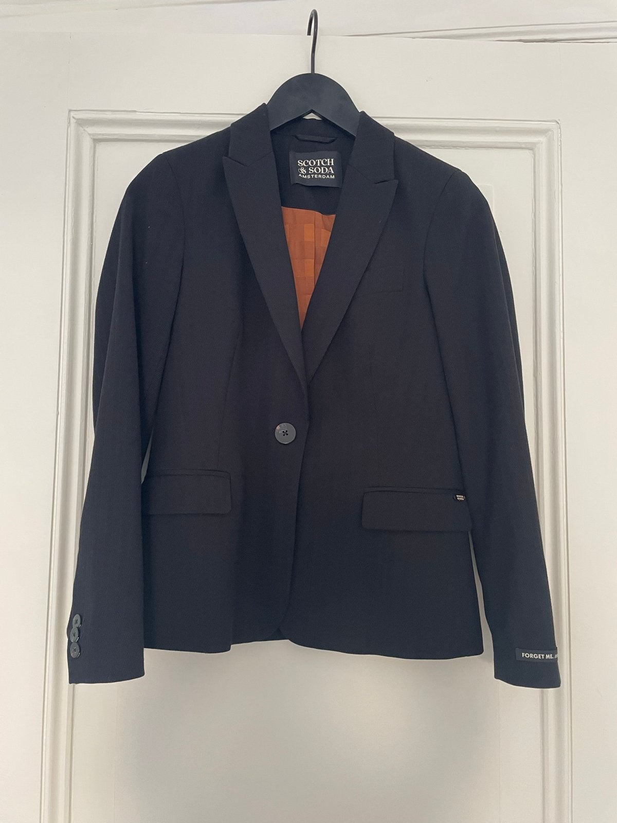 Scotch & Soda Zwart blazer Maat XS, Zwart, Ophalen of Verzenden, Zo goed als nieuw, Jasje