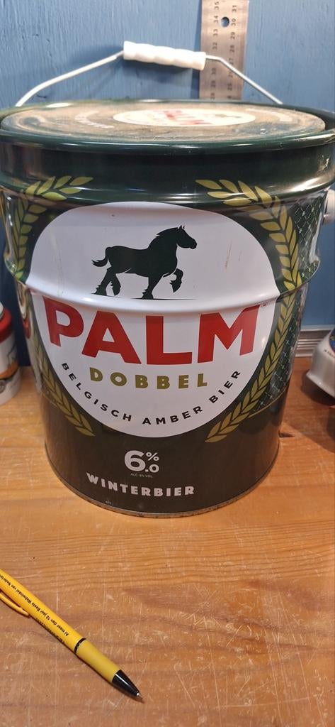 Palm bier blik (12426), Ophalen of Verzenden, Zo goed als nieuw, Palm