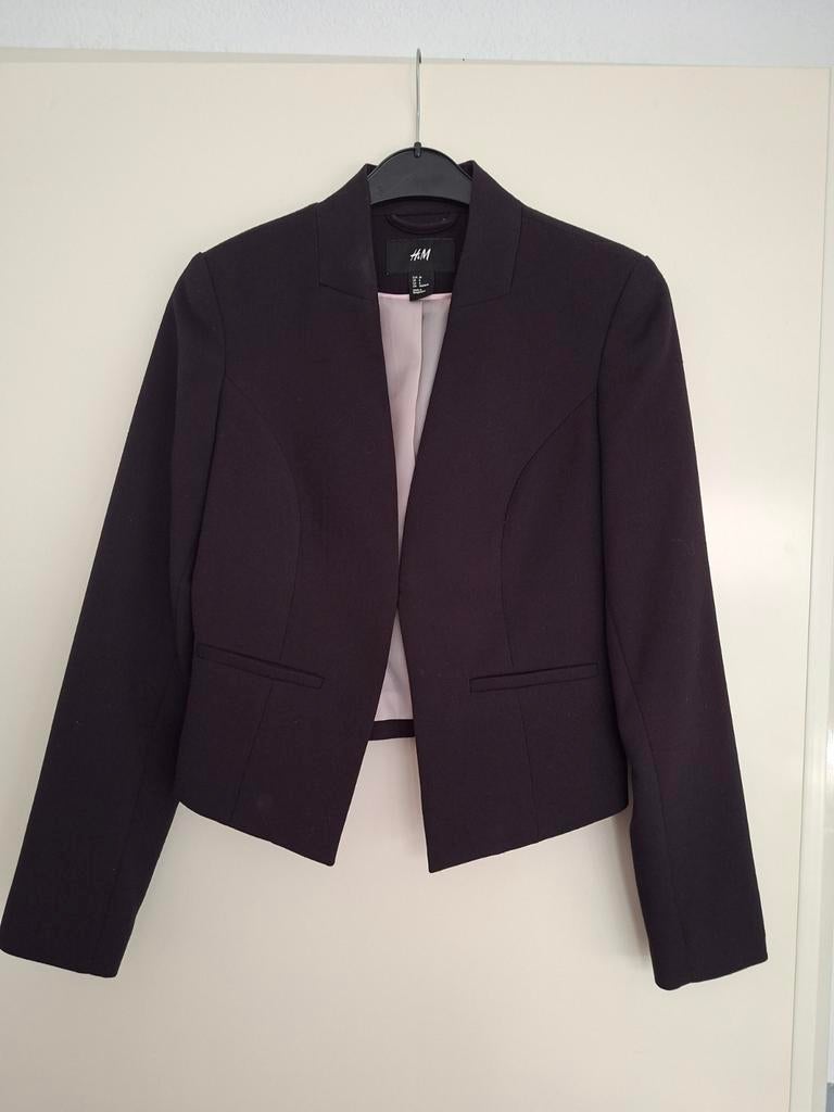 Stijlvol dames colbert van H&M maat 36, H&M, Zwart, Ophalen of Verzenden, Zo goed als nieuw