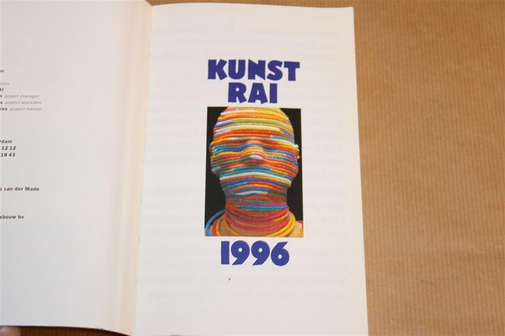 KunstRAI 1996 — Catalogus hedendaagse kunst, Ophalen of Verzenden, Gelezen
