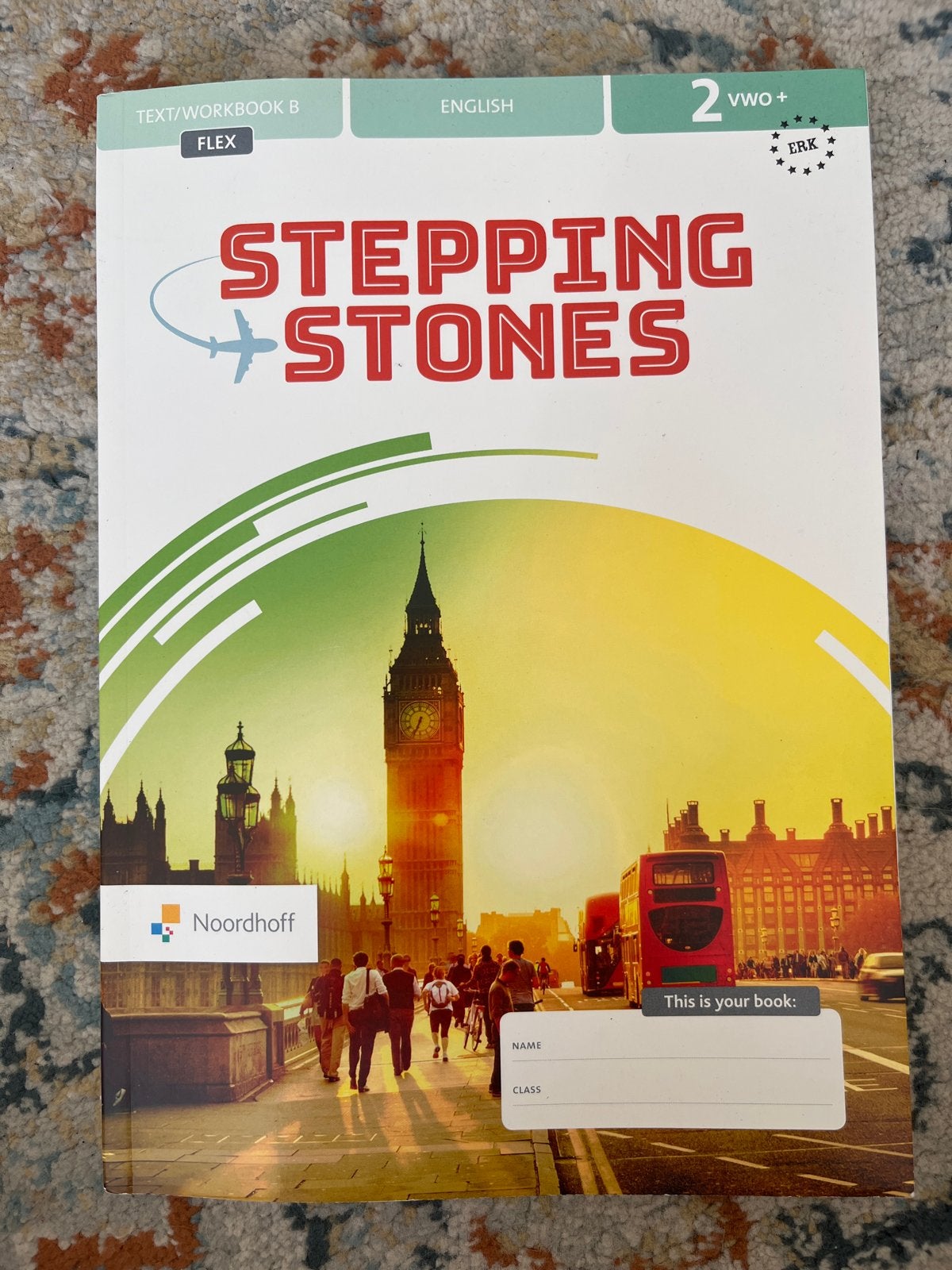 Stepping Stones Engels 2 VWO+ Text/Workbook B - Ongebruikt, Ophalen of Verzenden, Nieuw, VWO, Engels