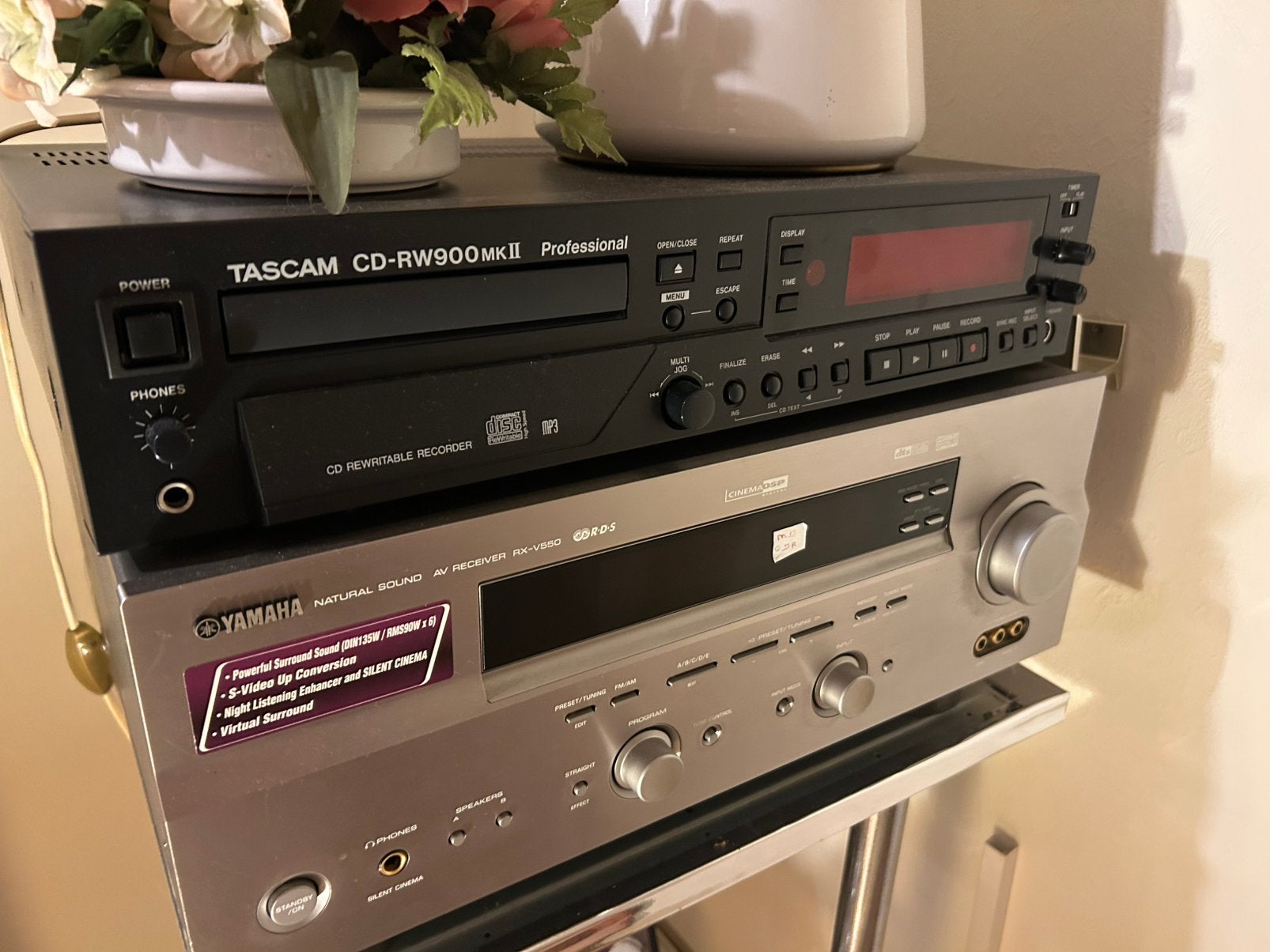 Te koop tascam CD RW900mkII, Ophalen, Zo goed als nieuw, Overige merken