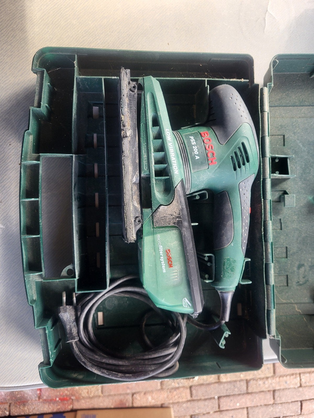 bosch schuurmachine., Ophalen, Gebruikt, Vlakschuurmachine