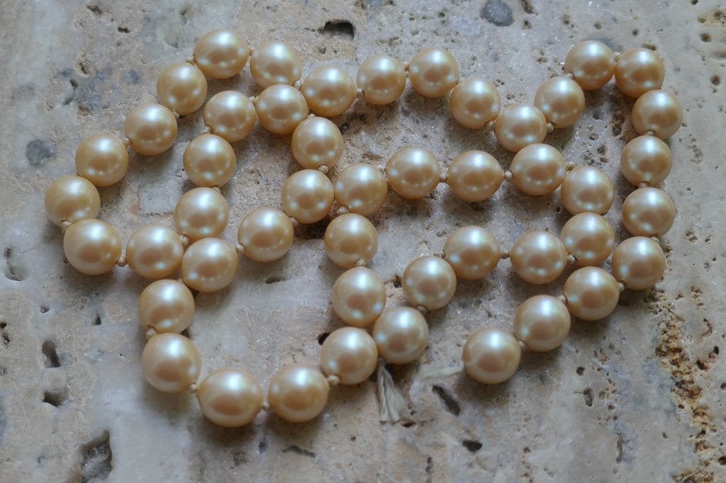 Parel collier, Sieraden, Tassen en Uiterlijk, Kettingen, Verzenden, Wit, Nieuw, Steen of Mineraal