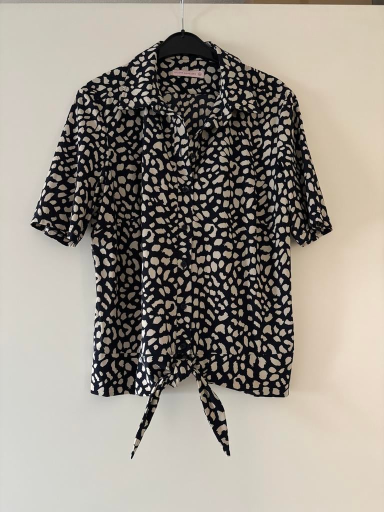 Studio Anneloes - Pippa blouse met luipaardprint - maat XXL, Kleding | Dames, Verzenden, Gedragen, Maat 46/48 (XL) of groter, Zwart