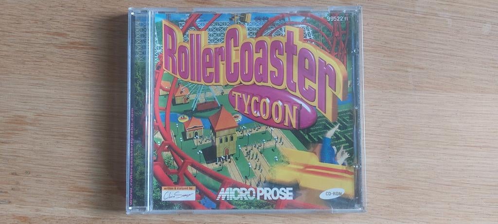 RollerCoaster Tycoon - PC game, Spelcomputers en Games, 1 speler, Ophalen of Verzenden, Zo goed als nieuw, Vanaf 3 jaar