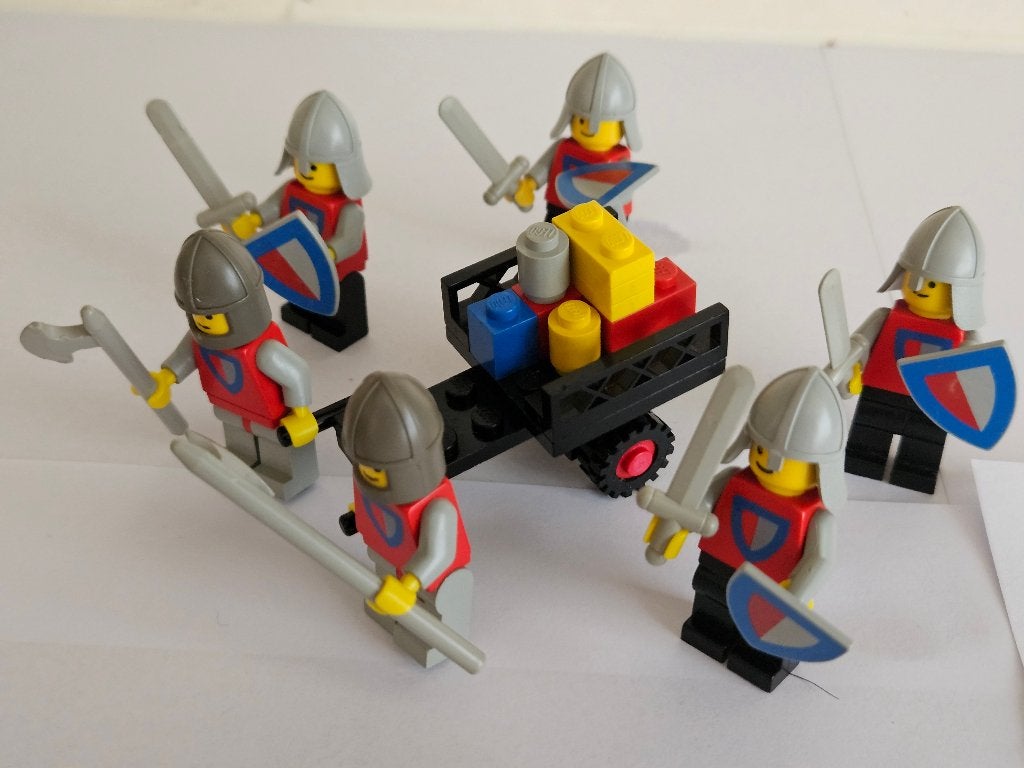 Lego nr. 677 - Classic Castle - Knight's Procession., Lego, Ophalen of Verzenden, Castle, Complete set