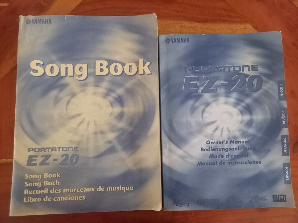 Yamaha Portatone EZ-20 Song Book en Handleiding, Muziek en Instrumenten, Gebruikt, Les of Cursus, Ophalen of Verzenden, Blues