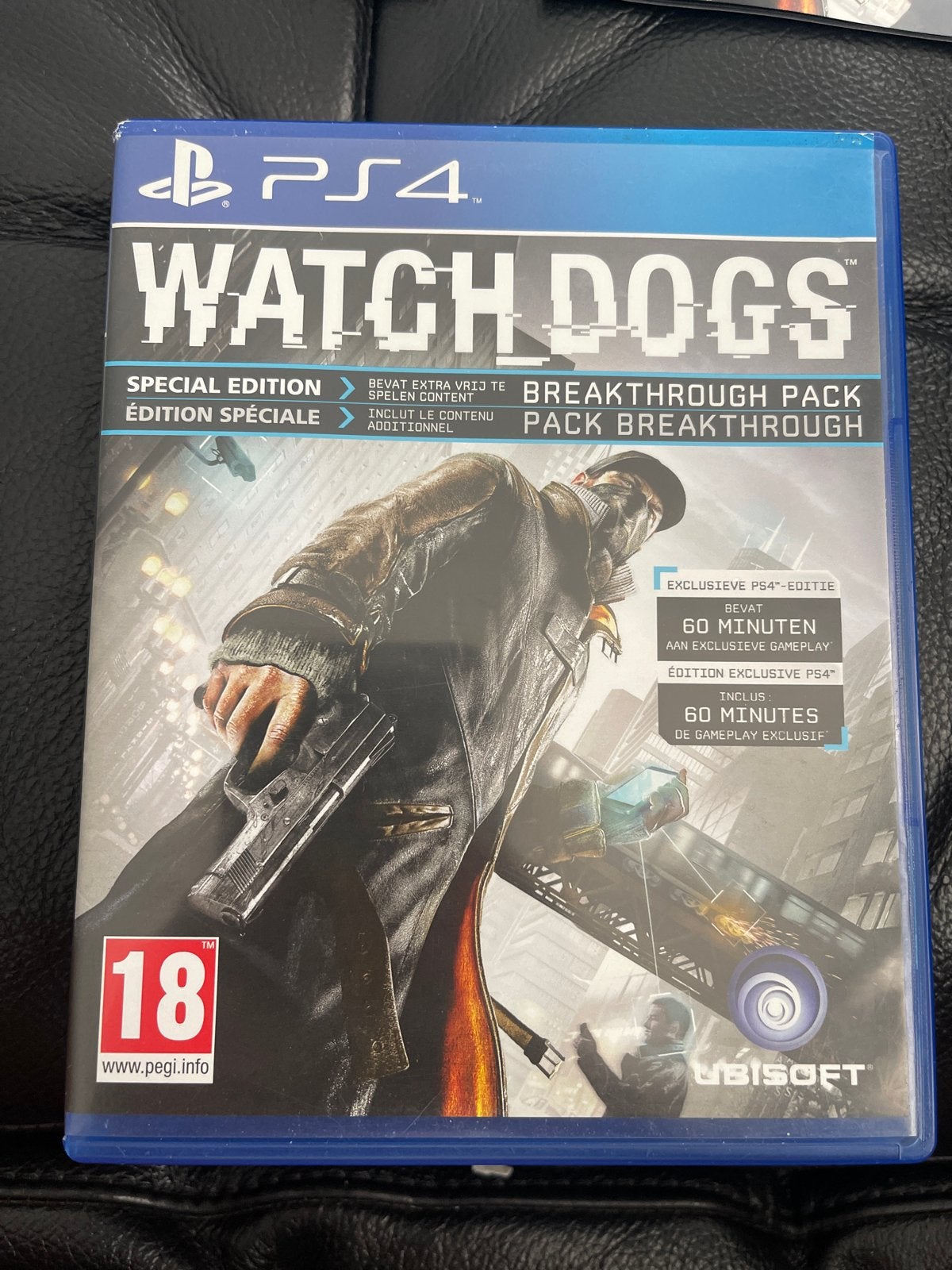 Watch Dogs PS4 Special Edition - Zo goed als nieuw, Avontuur en Actie, Online, Vanaf 18 jaar, 1 speler