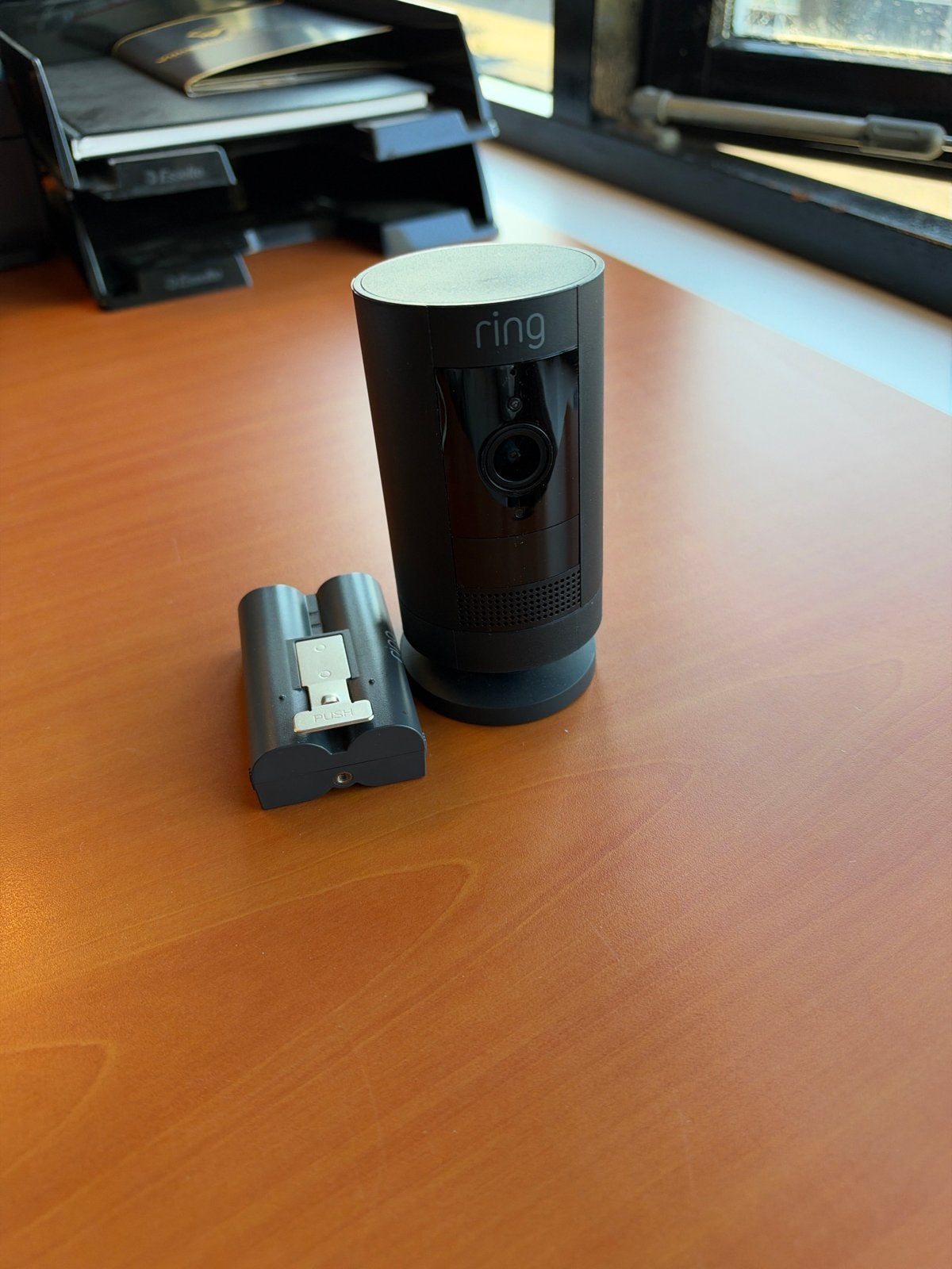 Ring Stick Up Cam Batterij - Beveiligingscamera, Audio, Tv en Foto, Ophalen, -, -, Binnencamera
