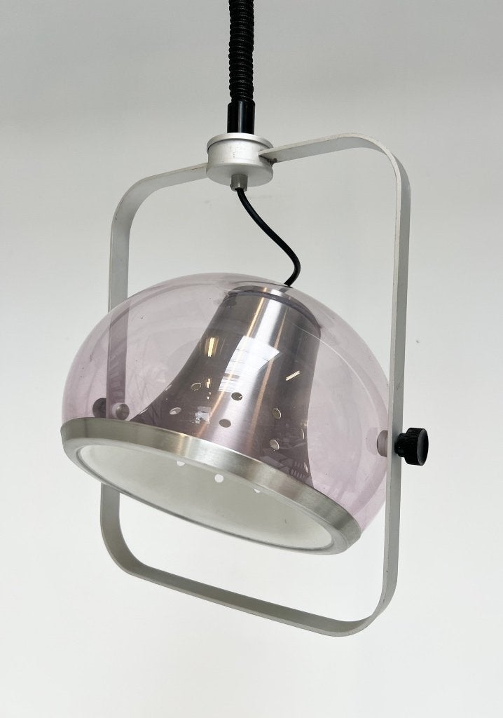 Unieke Space Age plafondlamp van Dijkstra, 1960's, Gebruikt, Dijkstra Lampen, Ophalen of Verzenden, Space age