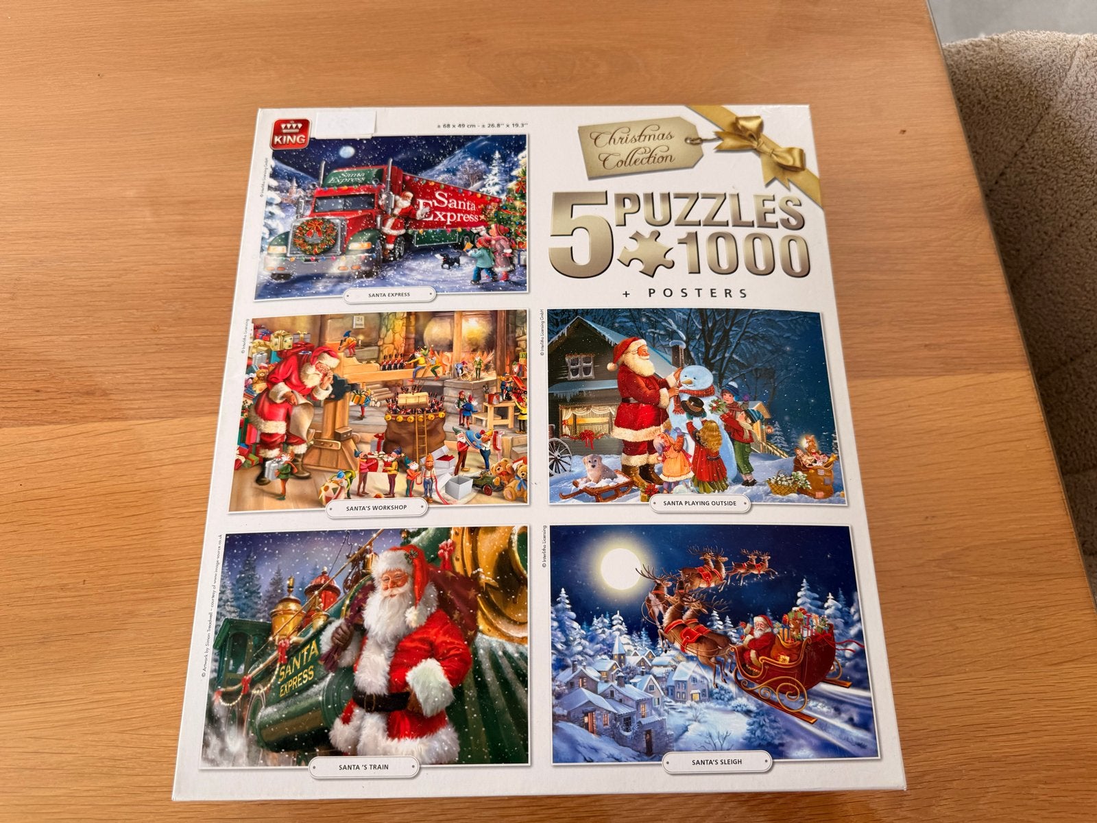 Puzzels: 3000 en 5000 stukjes voor de echte liefhebber, Ophalen of Verzenden, Meer dan 1500 stukjes, Gebruikt, Legpuzzel