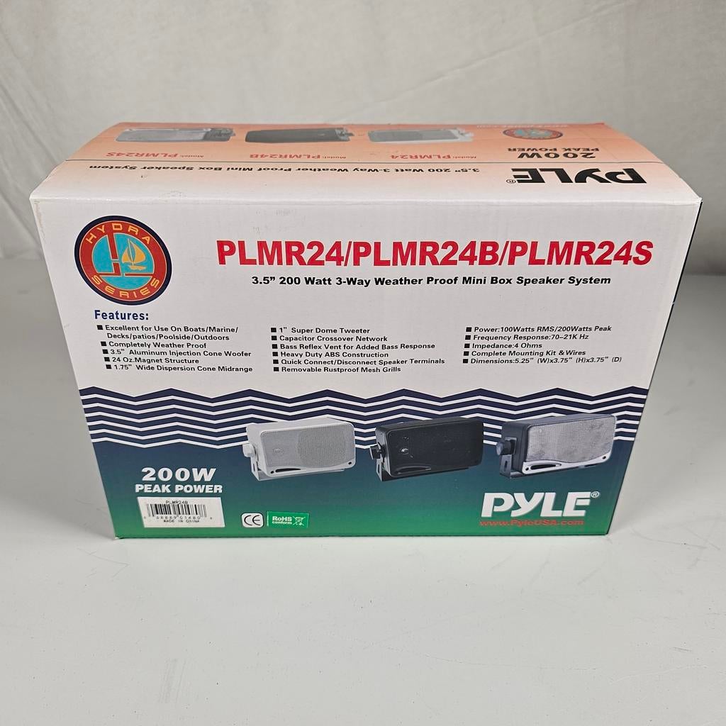 Pyle PLMR24 Waterbestendige Speakers – Nieuw, Auto diversen, Autospeakers, Nieuw, Ophalen of Verzenden, Nvt, Nvt