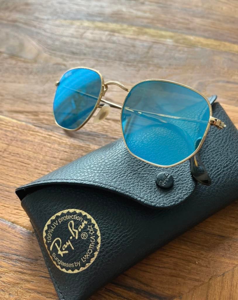 Rayban Hexagonal zonnebril, Ophalen, Gebruikt, Ray-Ban