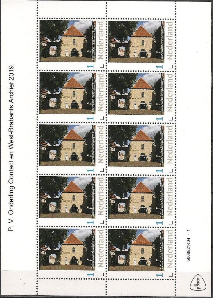 Markiezenhof in Bergen Op Zoom XXX. . ADV. no.36 R., Postzegels en Munten, Verzenden, Na 1940, Postfris