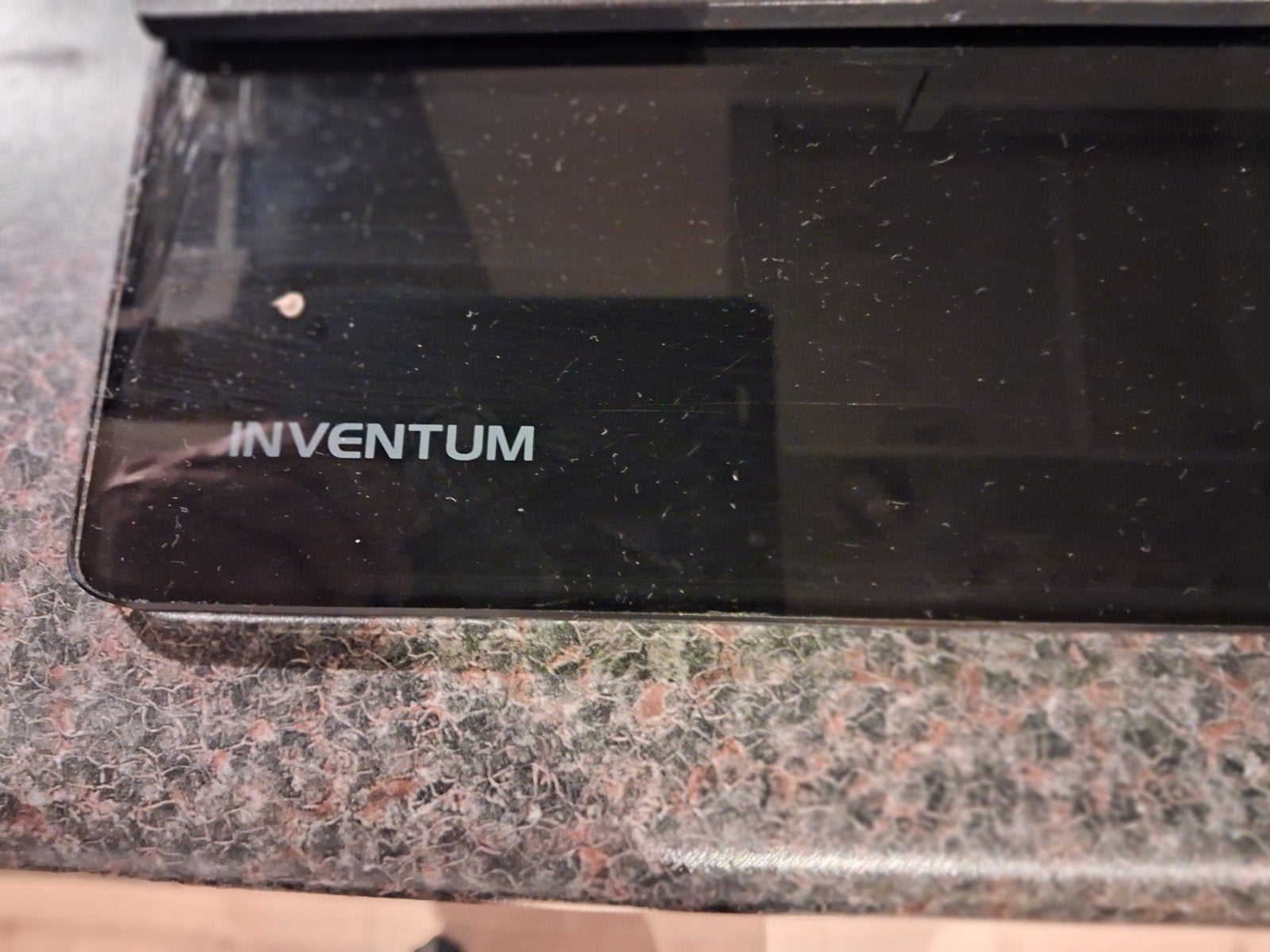 Inventum 5-pits gasfornuis - Zwart glas, Ophalen, Gebruikt, Inbouw, Gas