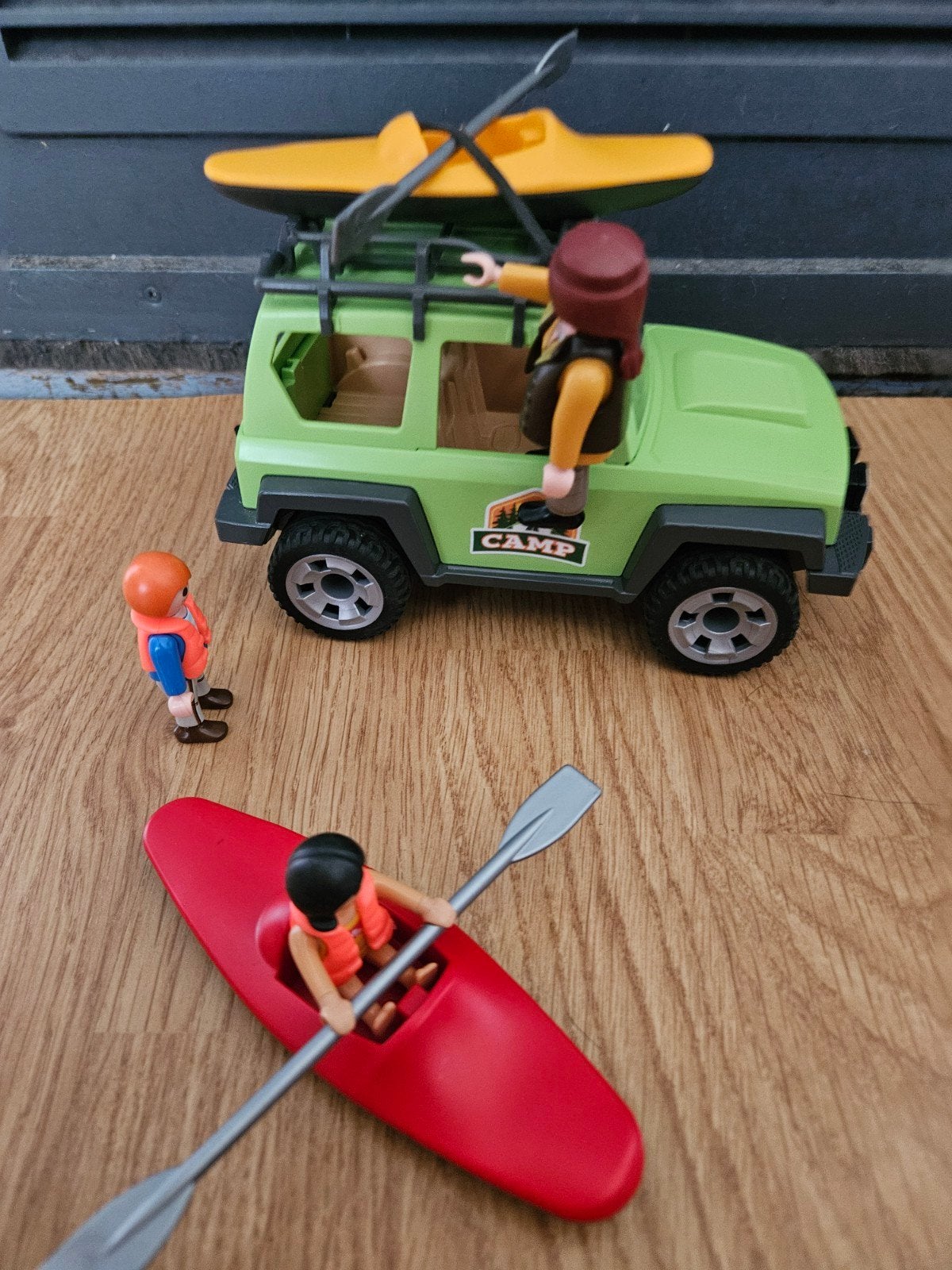 playmobil summerfun vakantie kajak auto kano, Complete set, Voertuig, Ophalen of Verzenden, Summer fun