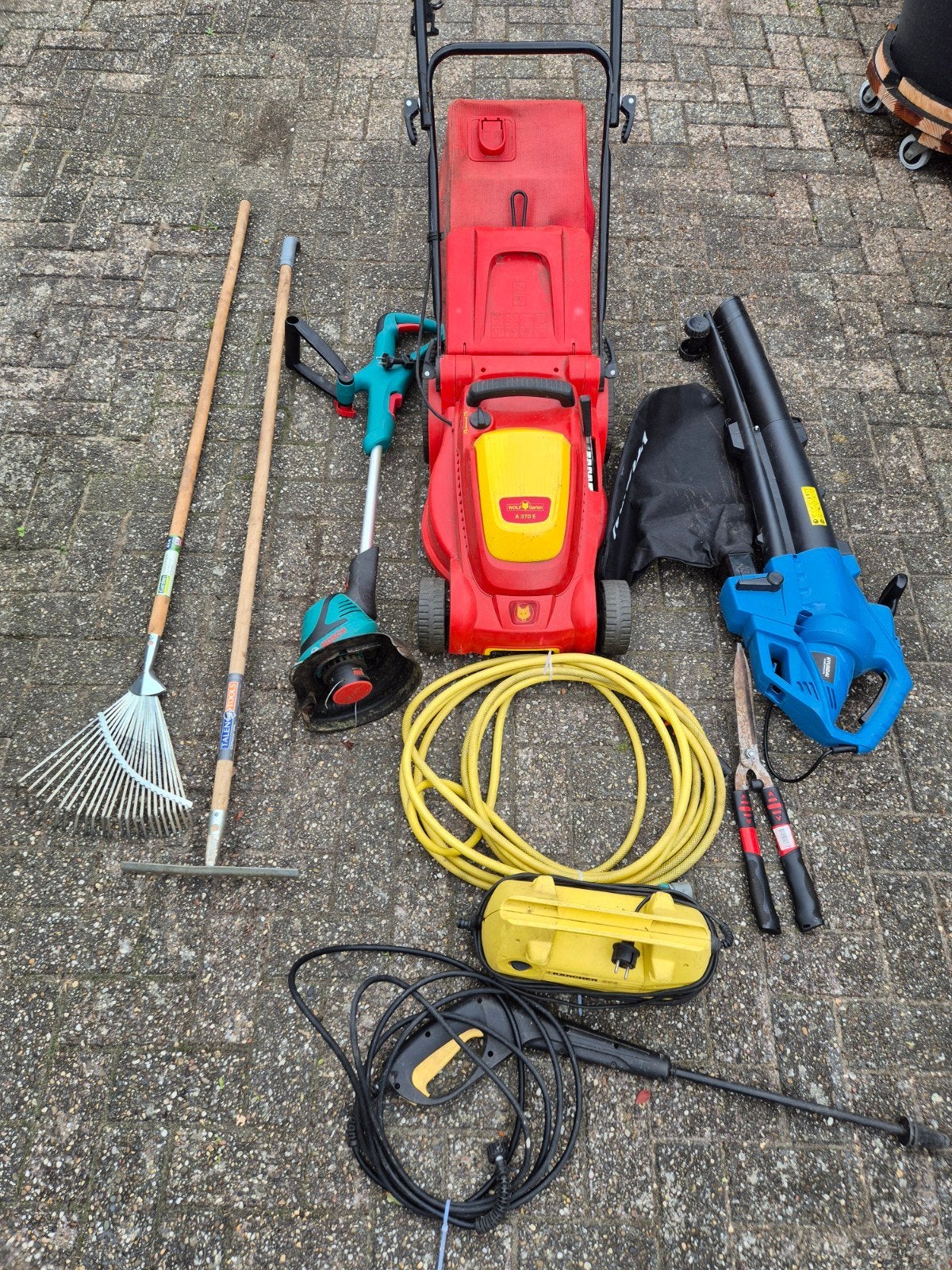 Tuin- en  grasmaaier, kookplaat, etc, Ophalen of Verzenden, Gebruikt