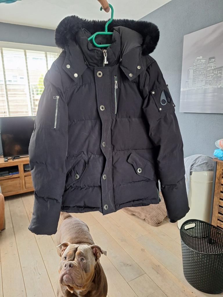 Moose knuckles winterjas, Ophalen of Verzenden, Zwart
