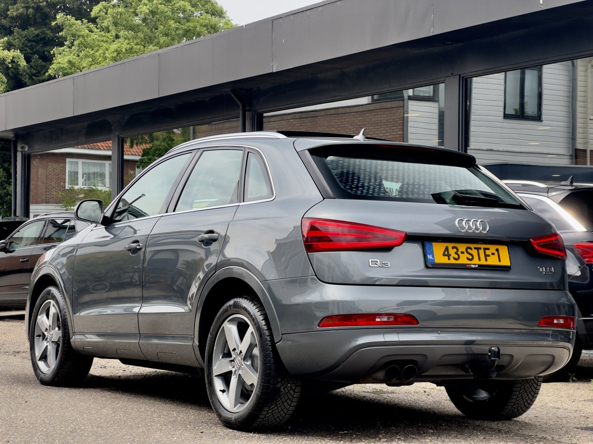 Audi Q3 2.0 TFSI AUT7 QUATTRO PRO-LINE 211PK PANODAK LEDER N, Euro 5, Gebruikt, 4 cilinders, Origineel Nederlands