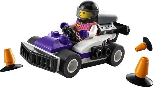 LEGO City 30589 Go-Kart Racer PolyBag, Ophalen of Verzenden, Nieuw, Complete set, Lego
