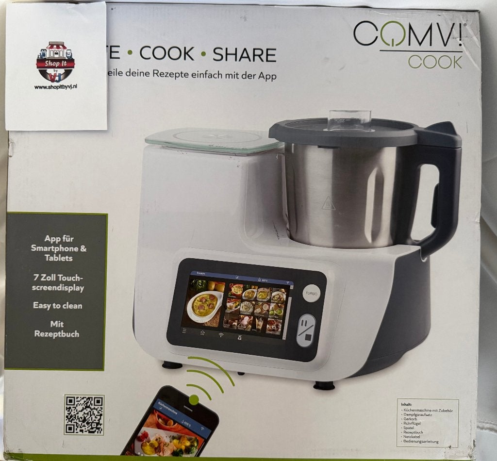 Comvi Cook keukenmachine, 4 liter of meer, Ophalen, Nieuw, 3 snelheden of meer