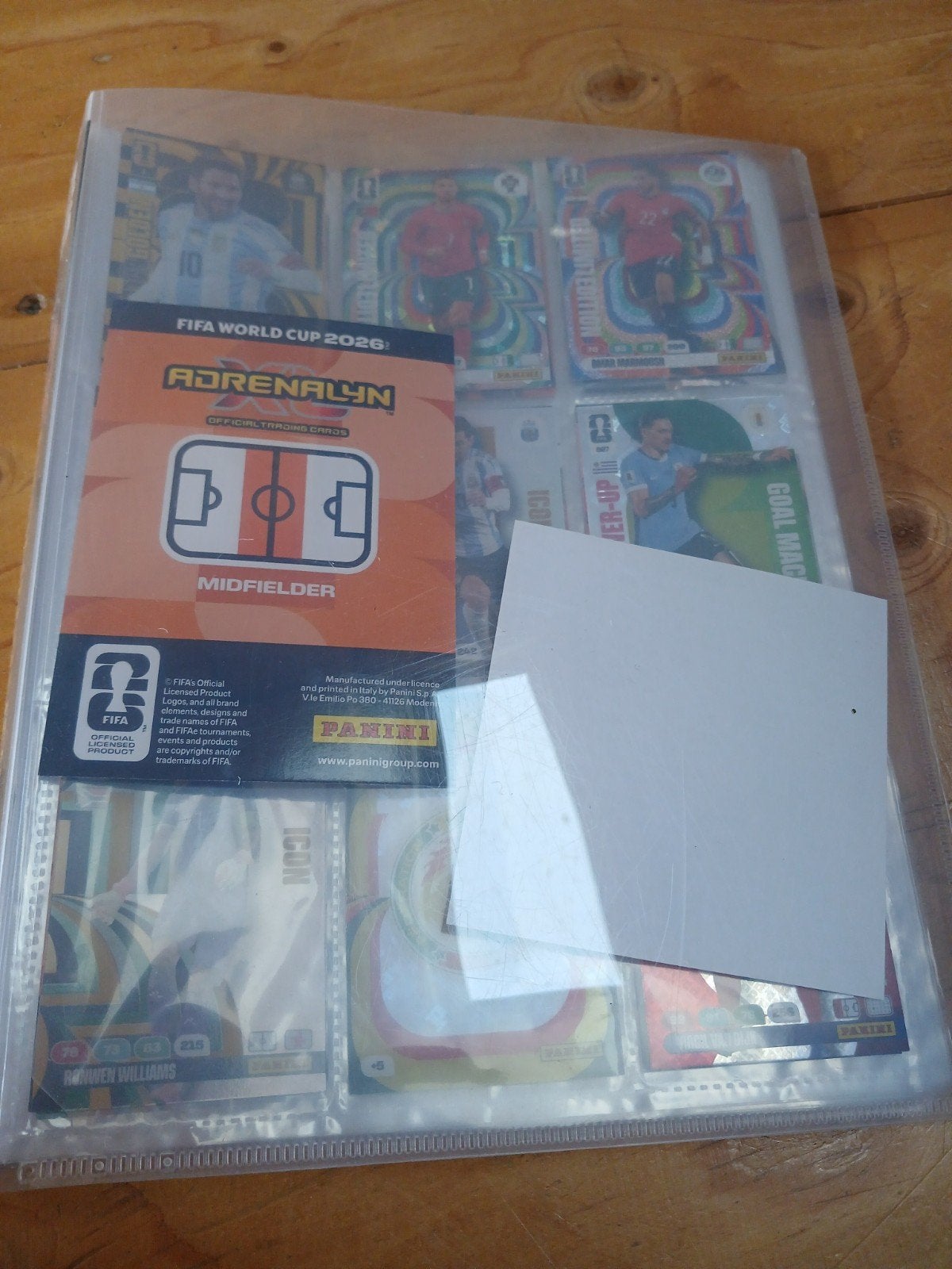 WK Panini Voetbalplaatjes - Zeer Goede Staat, Ophalen of Verzenden, Zo goed als nieuw, Overige sporten, Poster, Plaatje of Sticker