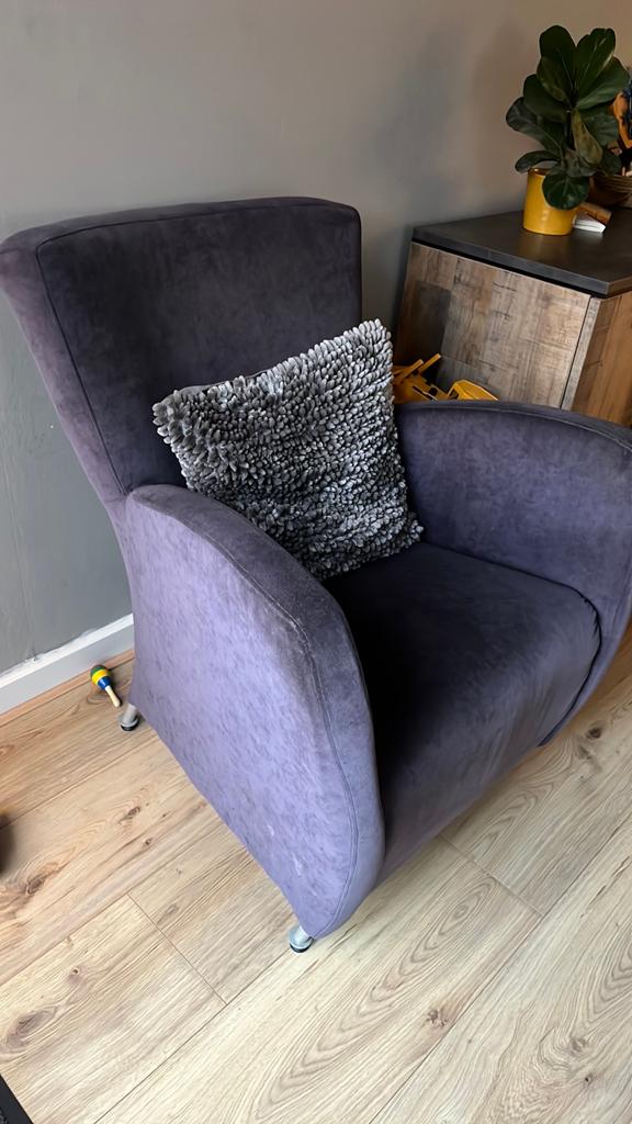 Gratis fauteuil, Ophalen, Gebruikt, 75 tot 100 cm, Stof
