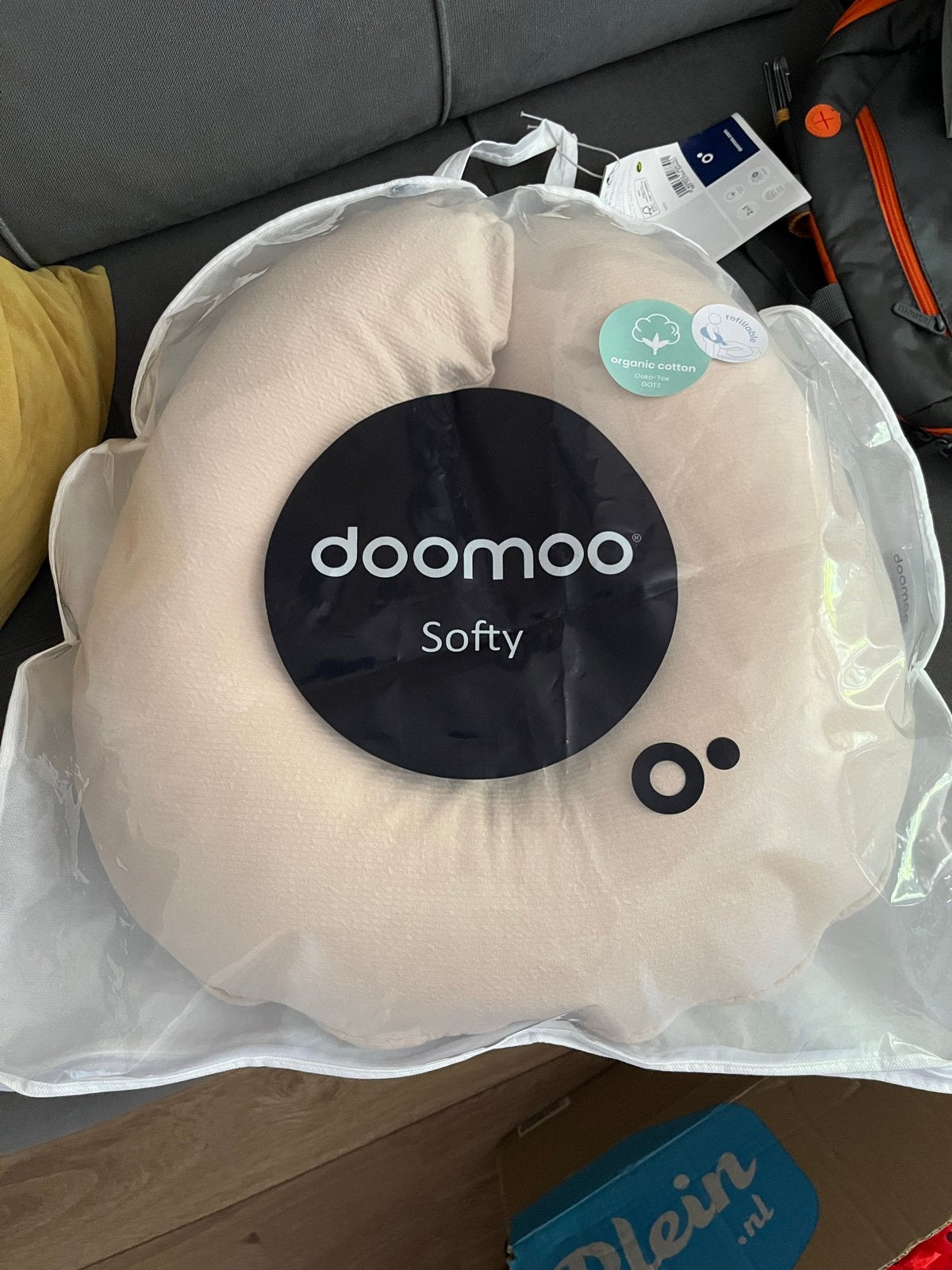 Doomoo Softy voedingskussen, Ophalen, Gebruikt