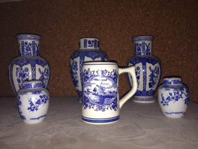 Delfts blauw, Ophalen
