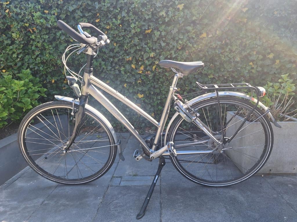 Gazelle hybride tourfiets 48/49 inch, Fietsen en Brommers, Minder dan 10 versnellingen, Gebruikt, 47 tot 50 cm, Ophalen of Verzenden