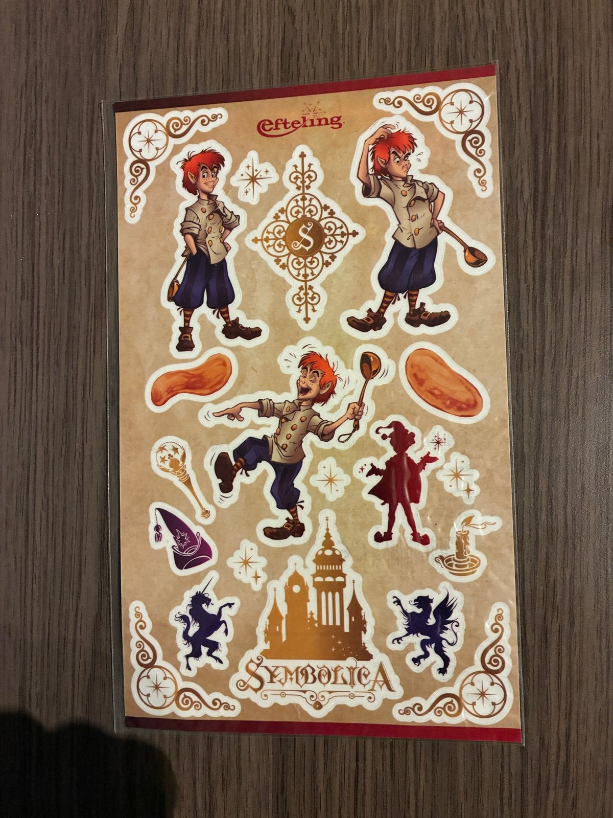 Efteling Symbolica Polle's Raamstickers - Nieuw, Verzamelen, Efteling, Ophalen of Verzenden, Nieuw, Overige typen