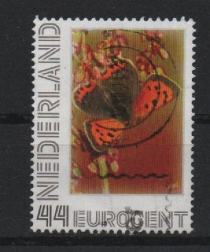 ‹(•¿•)› nl m0257 vlinder, Verzenden, Na 1940, Gestempeld