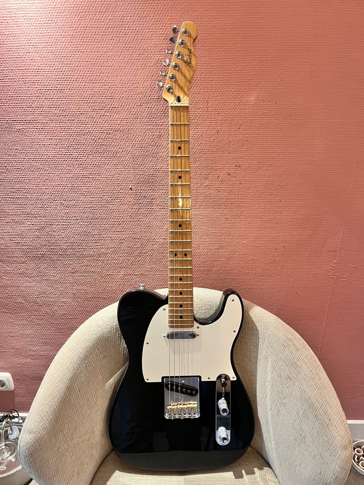 Fender Telecaster | Vintage hardware | Upgrades | MiM, Ophalen, Zo goed als nieuw, Solid body, Fender