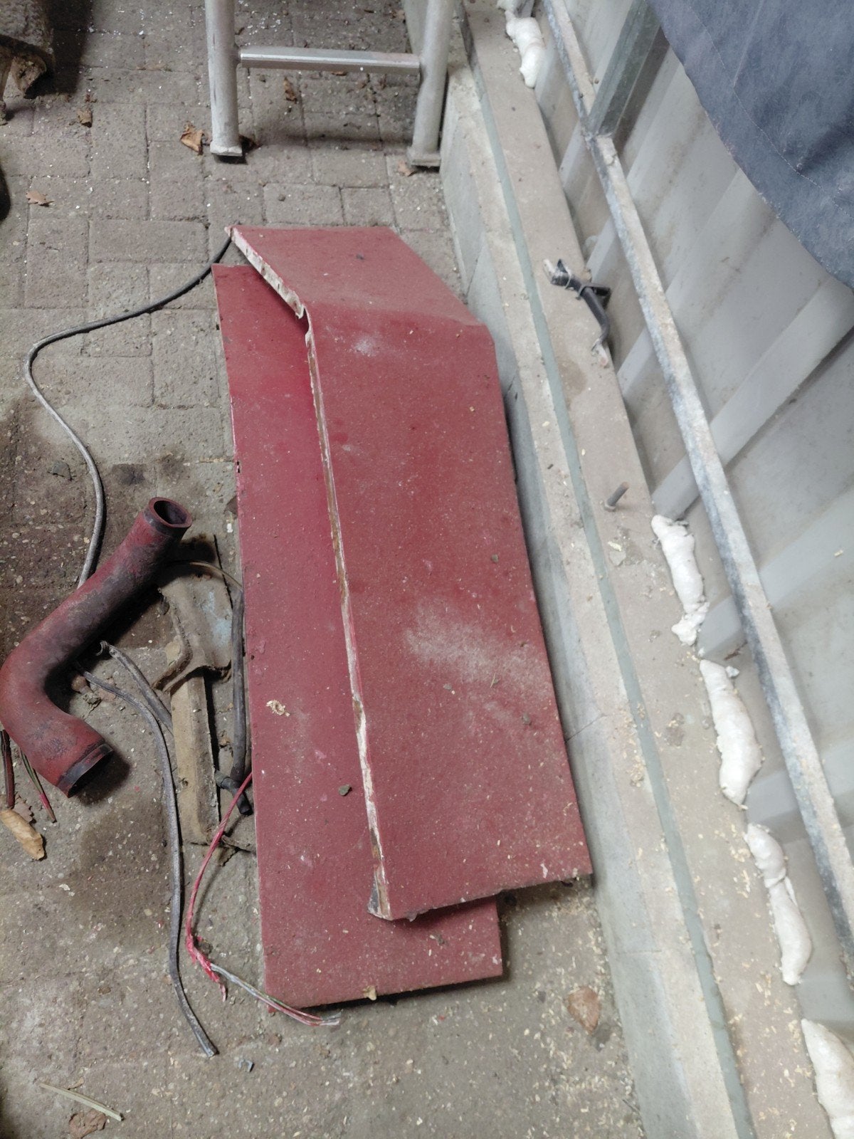 achter spatborden xlcabine, Ophalen of Verzenden, Gebruikt