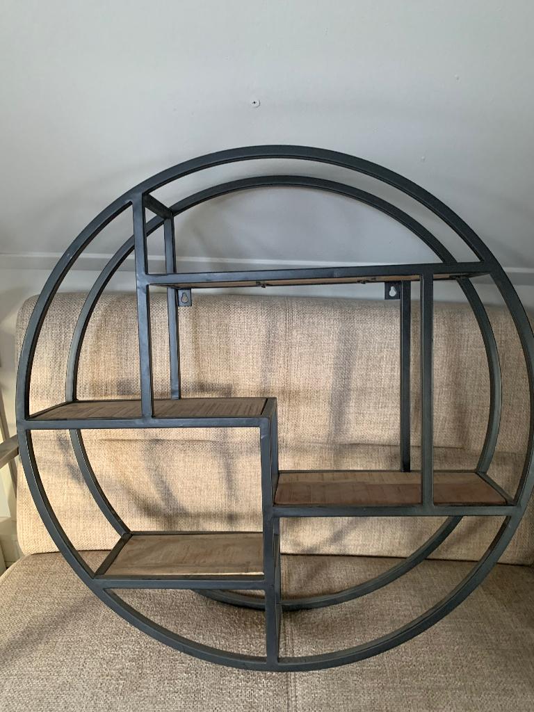 Wandrek rond, Huis en Inrichting, Woonaccessoires | Wandplanken en Boekenplanken, Ophalen, Zo goed als nieuw
