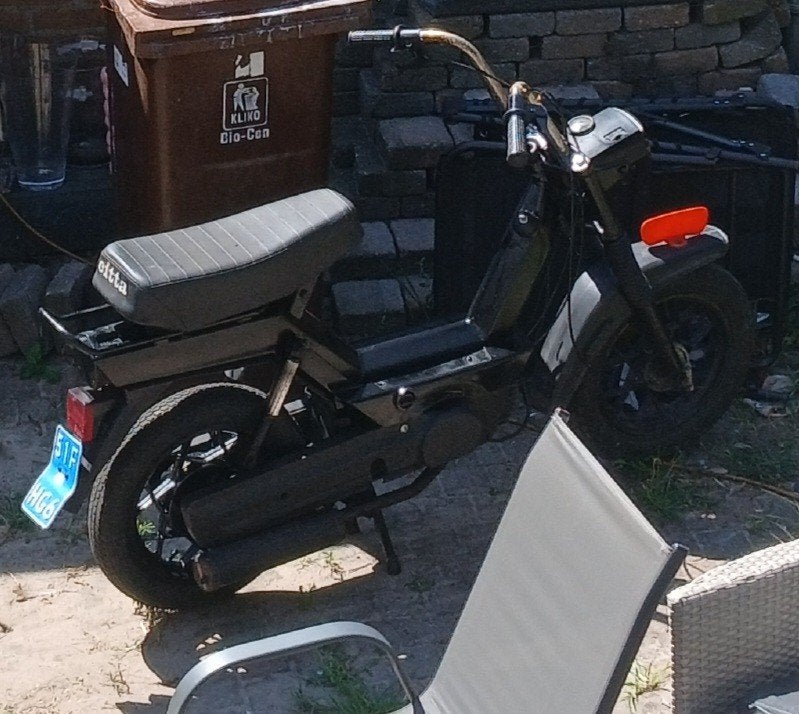 Piaggio Citta bromfiets - Zwart, Ophalen of Verzenden, Gebruikt, Benzine, Piaggio