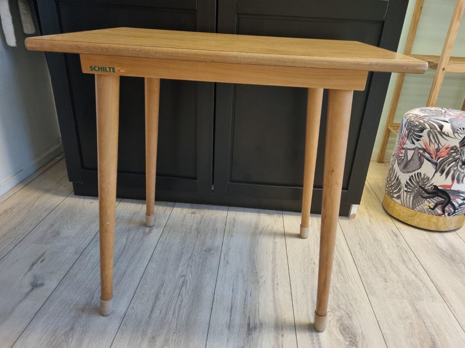 oud schooltafeltje, Ophalen, Gebruikt, 25 tot 50 cm, Rechthoekig