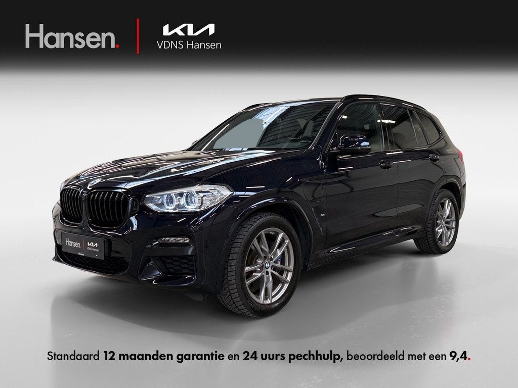 BMW X3 xDrive30e High Executive M-Sport, Automaat, Gebruikt, Euro 6, Blauw