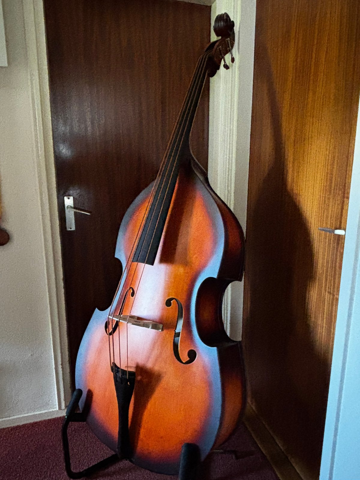 Thomann 111TS Rockabilly Vintage Bass, Ophalen, Nieuw, 3/4-contrabas